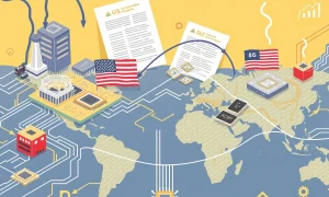 Trump administration semiconductor imports policy analysis showing chip manufacturing impact