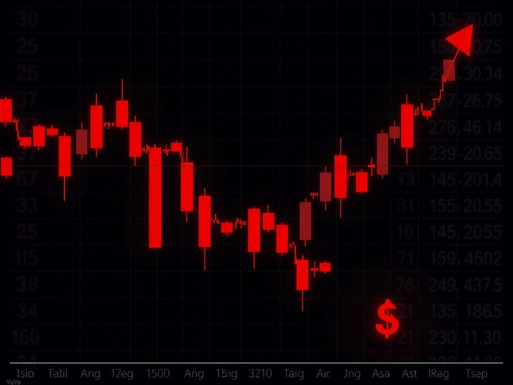 TURBO token catastrophic price collapse showing massive percentage drops across all timeframes