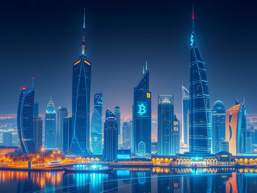 Dubai emerging as global crypto capital with blockchain technology integration