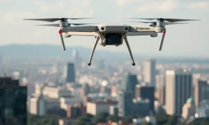Uber drone delivery service showcasing modern food transportation technology