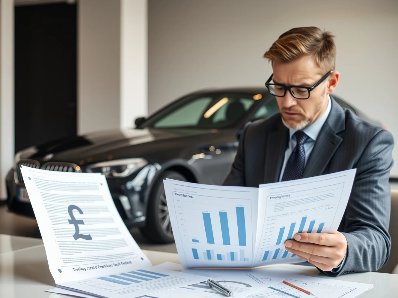 UK car finance scandal financial impact and corporate response illustration