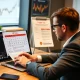 UK investor analyzing CGT changes and tax implications on digital device