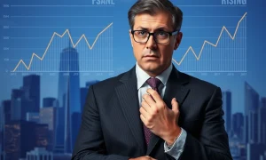 Economic charts showing rising unemployment forecast under current tax policies