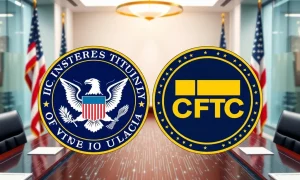 SEC and CFTC collaboration establishing unified crypto regulatory framework for US market leadership