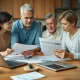 Family addressing university funding gap through financial planning for education costs