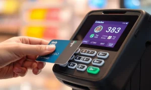 Contactless payments terminal processing unlimited tap-and-go transaction with security features