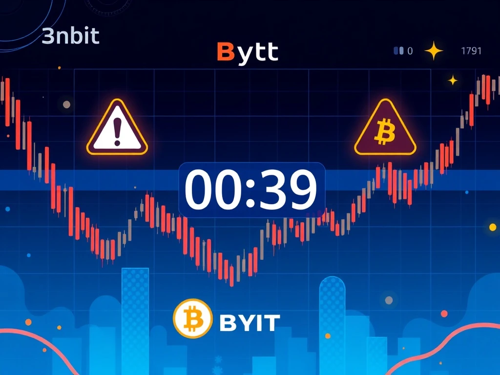 Urgent Bybit delisting warning for cryptocurrency traders with countdown timer