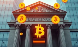 Strategic Bitcoin custody integration transforming traditional banking infrastructure for institutional adoption