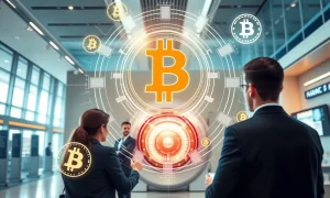 Traditional bank embracing Bitcoin custody services for institutional clients with secure digital asset protection
