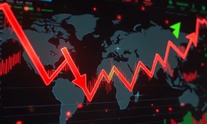 Forex market volatility analysis showing currency fluctuations during US CPI data release