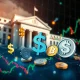 US Dollar stability analysis showing Federal Reserve impact on cryptocurrency markets with inflation data charts