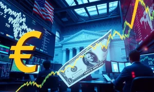 US dollar strength analysis showing Federal Reserve impact on currency markets and euro exchange rates