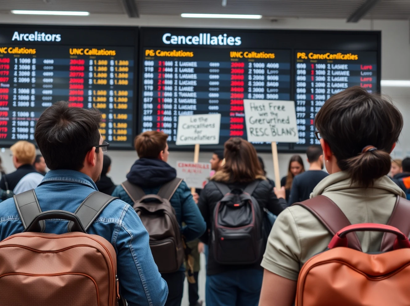 US government travel refunds warning for tourists affected by protest disruptions