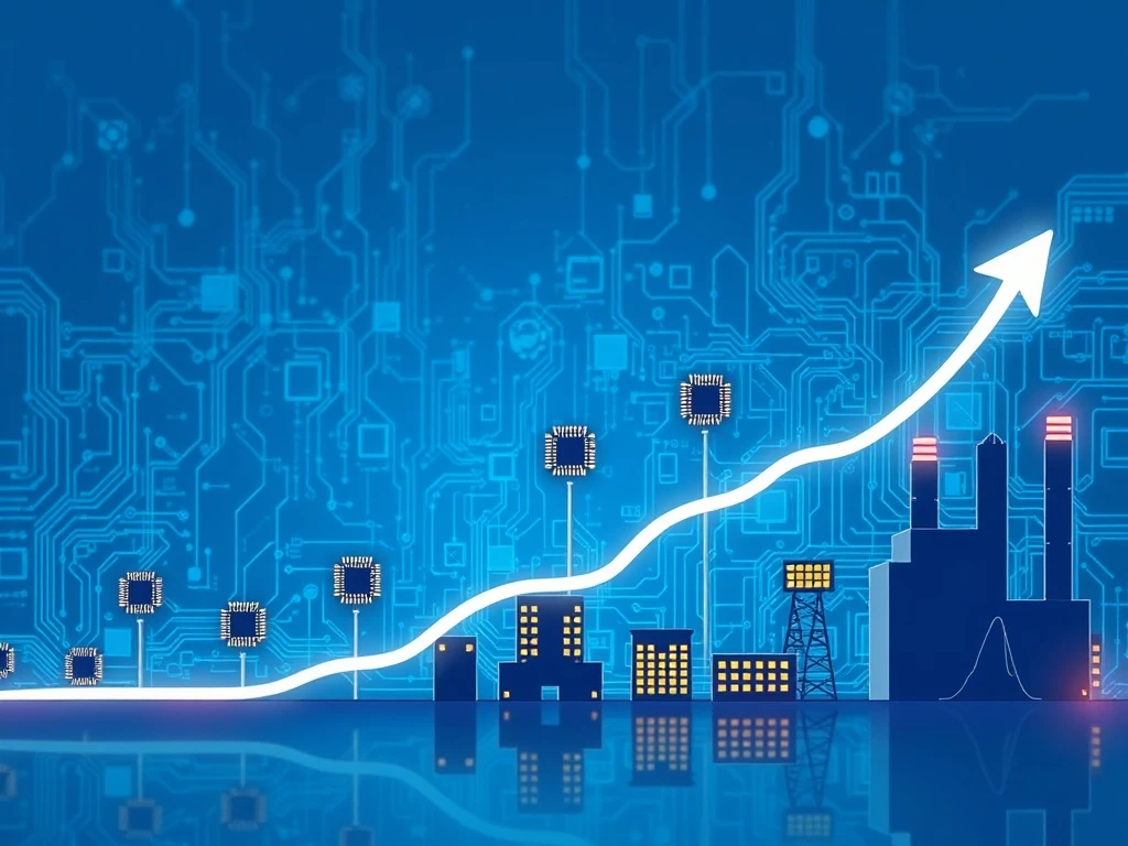 2025 semiconductor market timeline showing chip technology evolution and industry growth