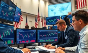 US regulators enabling institutional spot crypto trading with Wall Street professionals analyzing digital asset markets