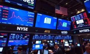 U.S. stocks market analysis showing fluctuating performance after economic data releases