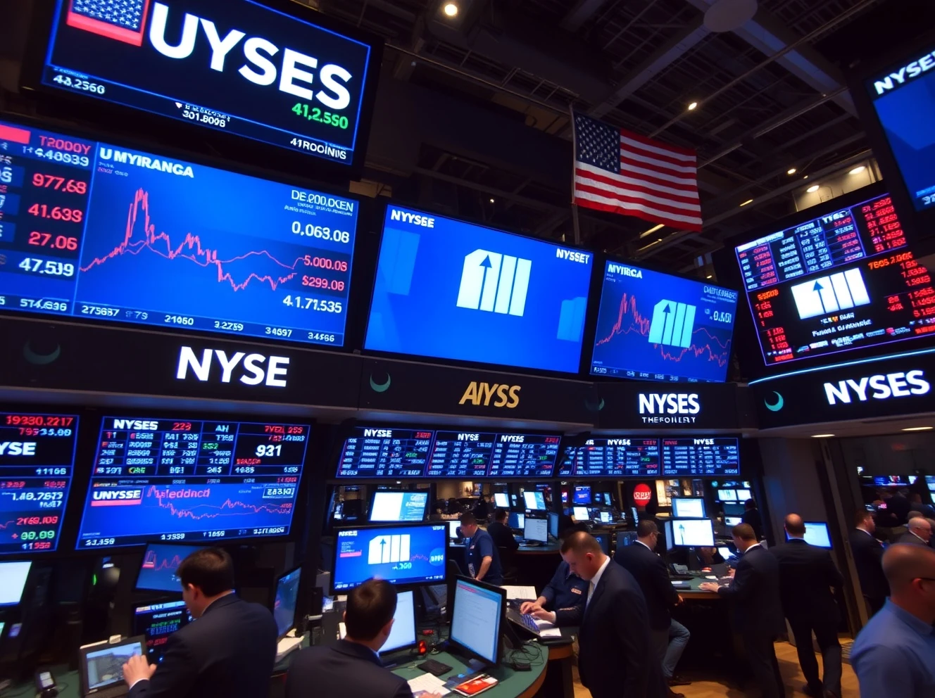 U.S. stocks market analysis showing fluctuating performance after economic data releases
