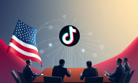US TikTok deal negotiations between American and Chinese representatives over data security