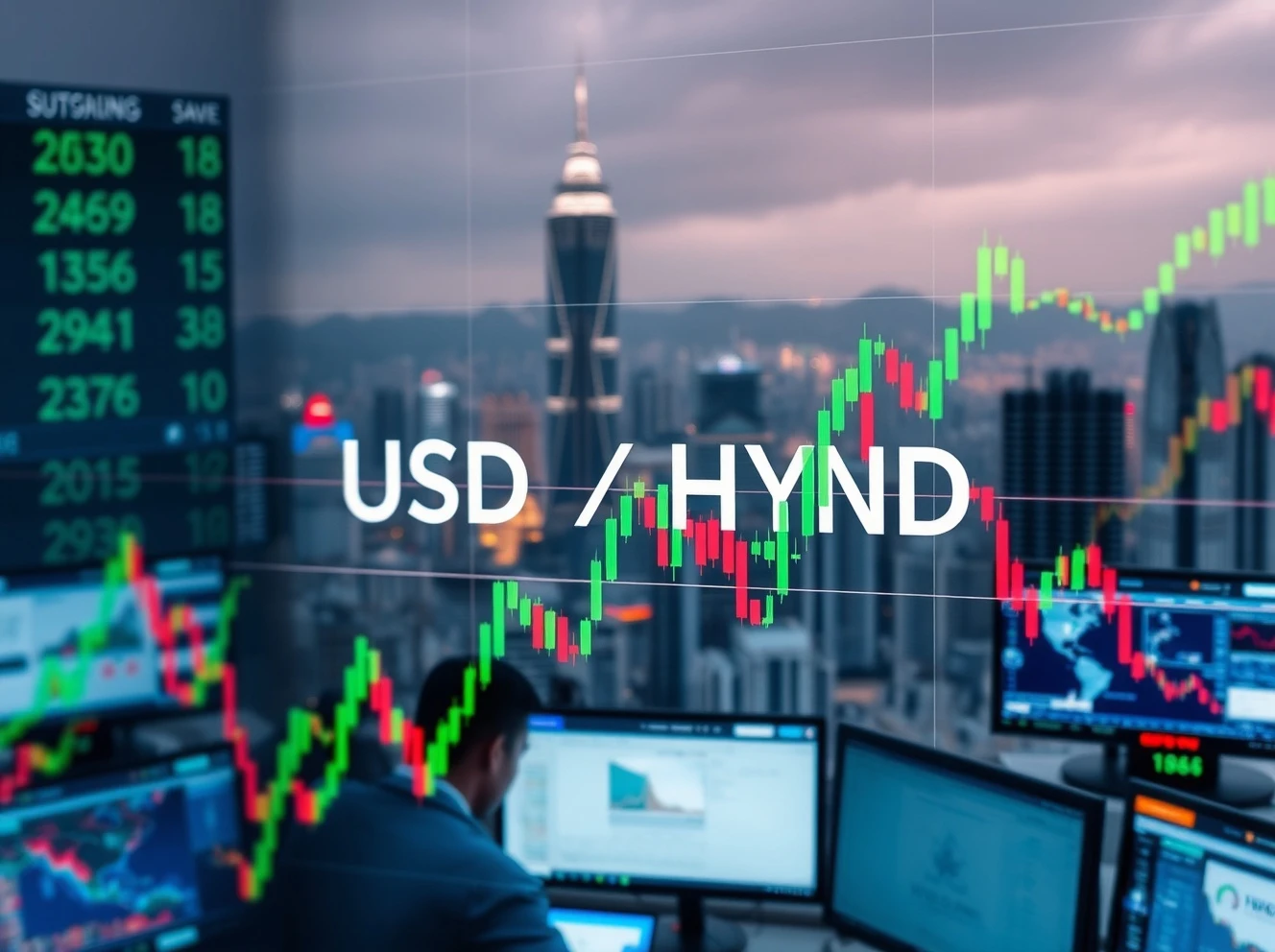 Barclays USD/HKD forecast analysis showing currency consolidation amid carry trade unwinding