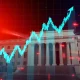 USD/JPY forecast chart showing dramatic rise to 143 amid political uncertainty
