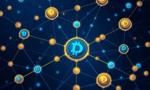 USDH stablecoin governance challenges in Hyperliquid's DeFi ecosystem with blockchain network visualization