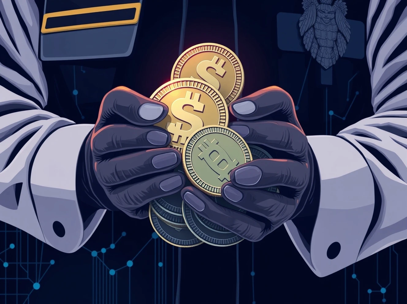 Law enforcement executing major USDT seizure in cryptocurrency fraud investigation