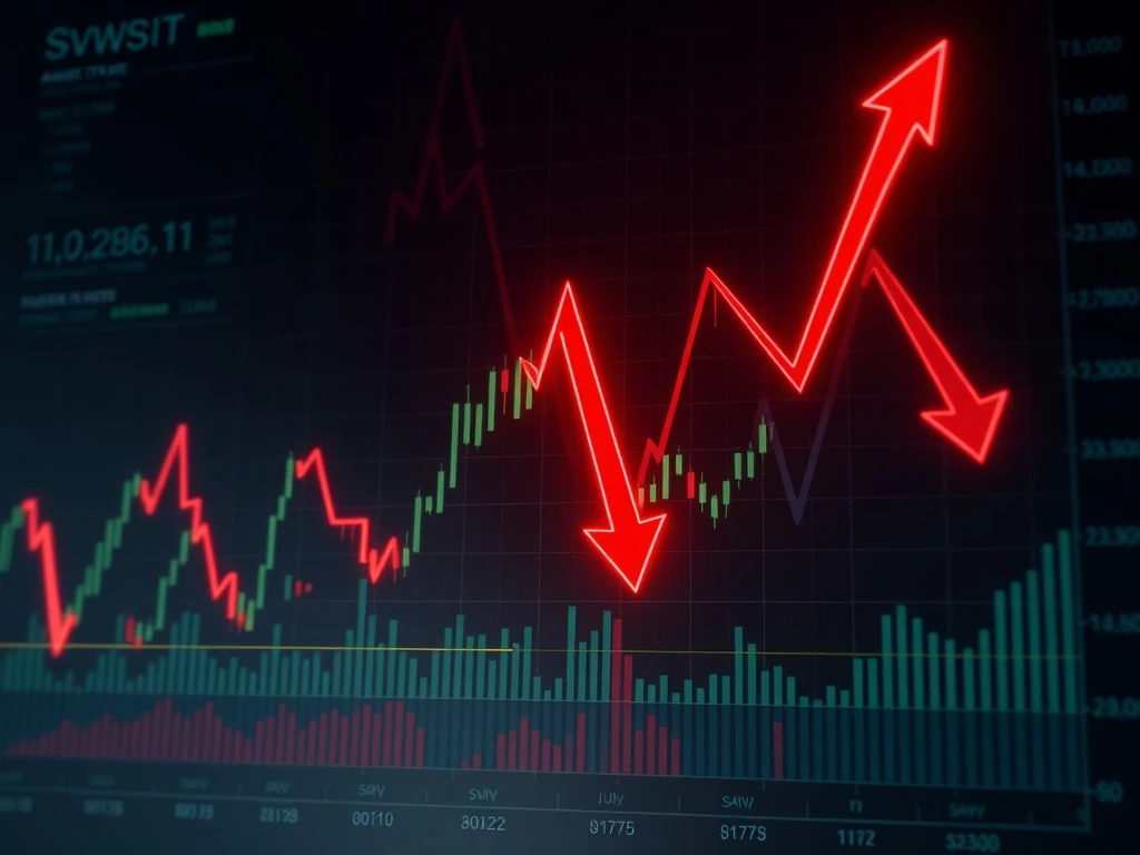 VIRTUAL cryptocurrency market crash showing extreme volatility and oversold technical indicators
