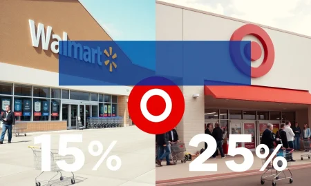 Walmart crushing Target in retail competition with superior pricing and logistics