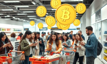 Walmart cryptocurrency payment system enabling digital currency transactions for retail customers