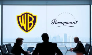 Strategic media consolidation between Warner Bros and Paramount transforming entertainment industry landscape