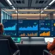 White-label crypto asset management platform dashboard showing institutional blockchain integration and analytics