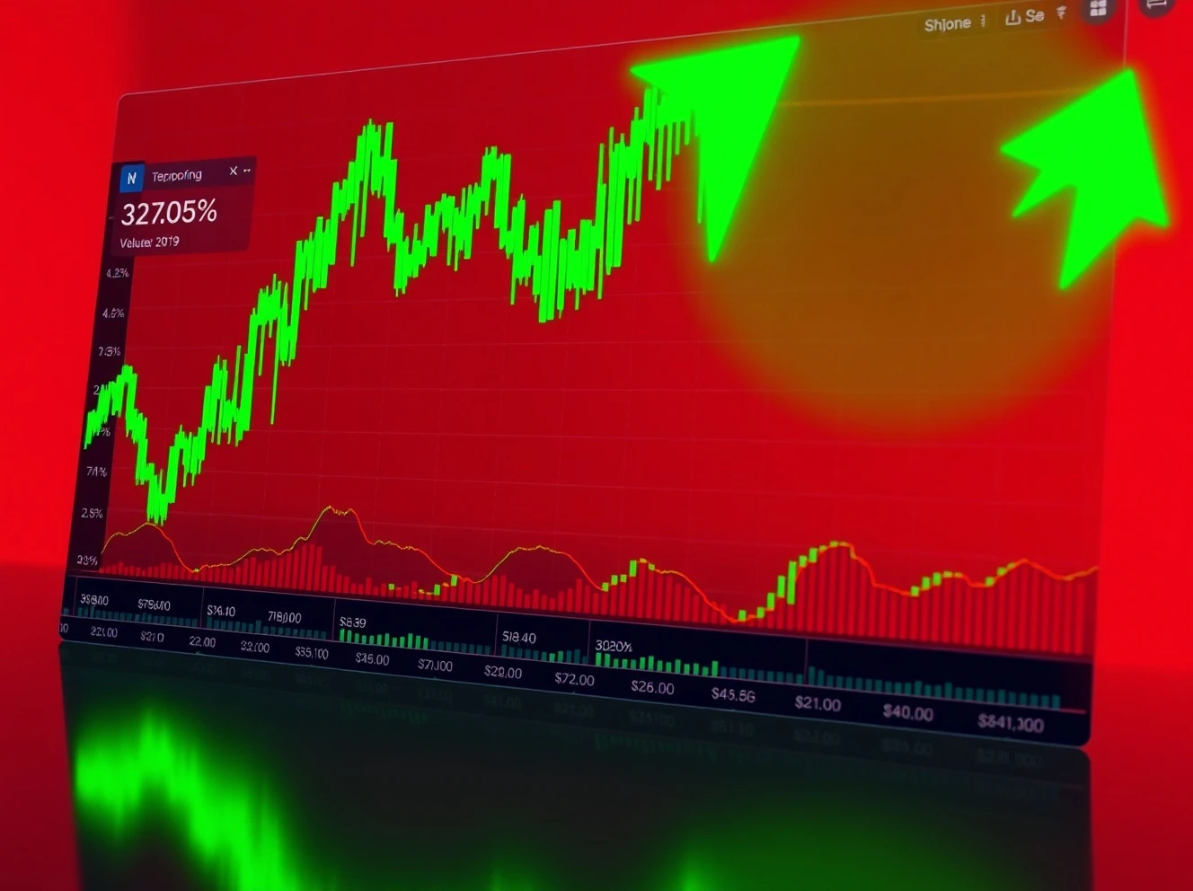 WLD cryptocurrency dramatic price surge chart showing massive 152% gain amid market volatility