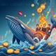 Volatile WLFI token price chart showing Trump family gains and whale investor losses
