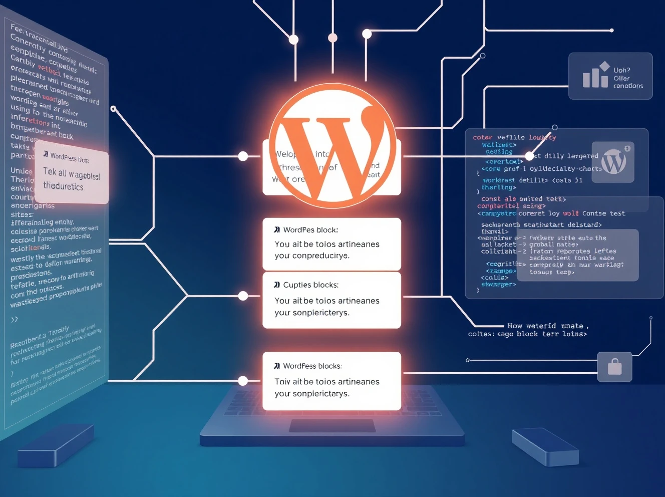 WordPress AI tool Telex interface generating Gutenberg blocks through text prompts