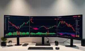 Professional XNOBTC market analysis showing trading charts and technical indicators for cryptocurrency traders