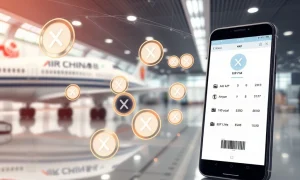 XRP blockchain integration transforming Air China loyalty program with digital rewards