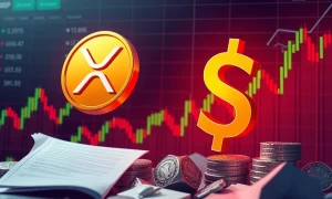 XRP cryptocurrency breaking through $3 price barrier with institutional investment momentum