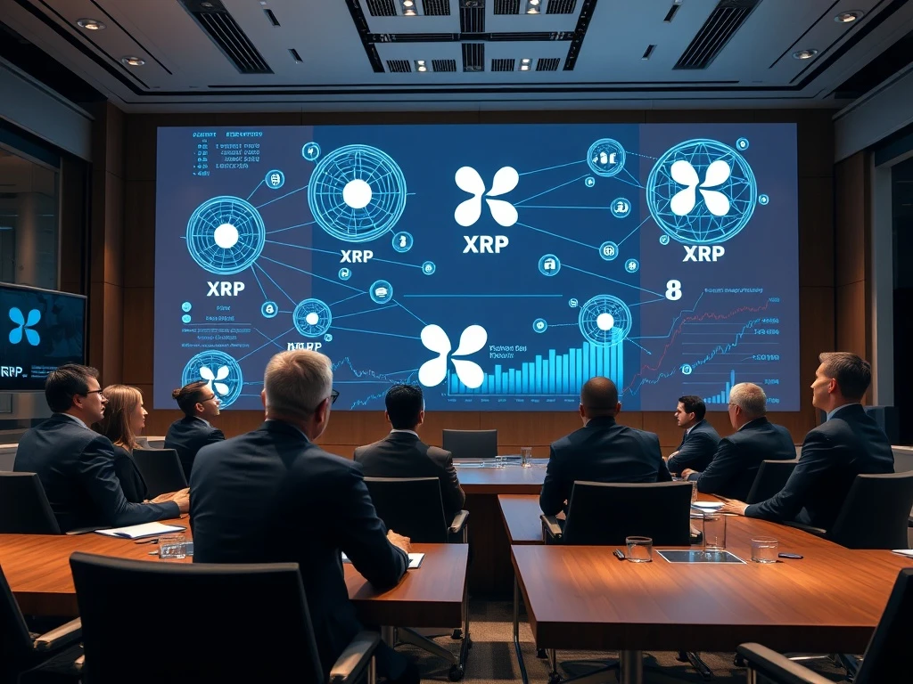 XRP chain fork analysis showing institutional investment opportunities and blockchain network dynamics