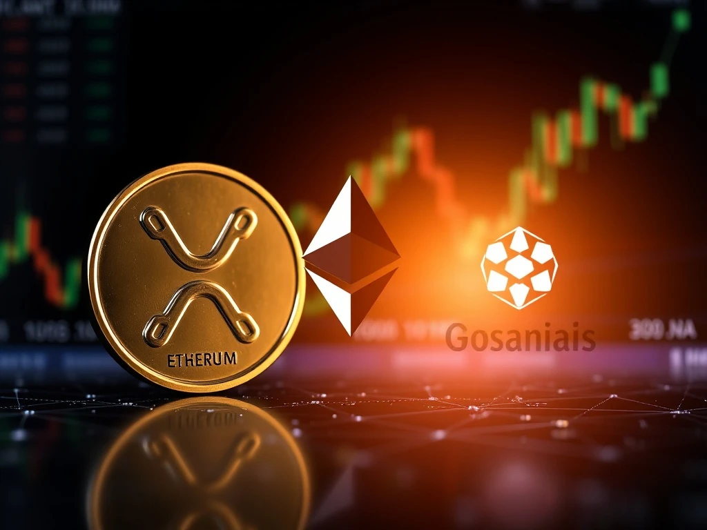 XRP decentralized rivals comparison showing competitive blockchain landscape