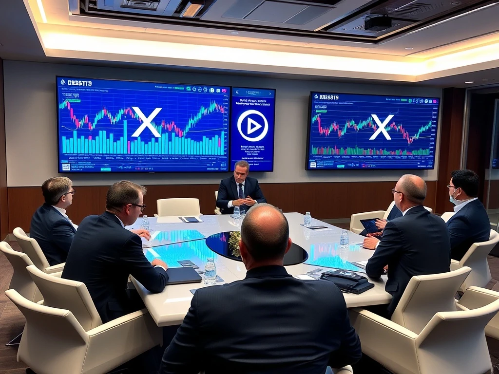 XRP ETF potential discussed at Ripple conference with BlackRock executive participation