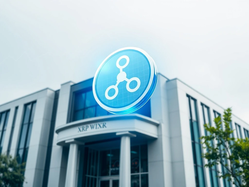 XRP institutional adoption bridging traditional finance and cryptocurrency markets with Coinbase and BlackRock partnership