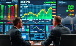 XRP institutional adoption analysis showing financial charts and trading data