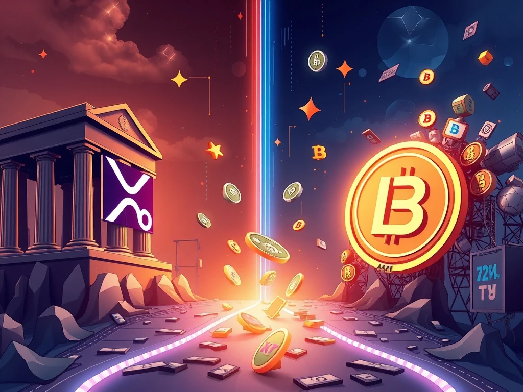 Crypto capital flow analysis between XRP institutional adoption and Layer Brett meme-utility hybrid investment strategies