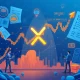 XRP market analysis showing price charts with behavioral economics indicators and institutional trading patterns