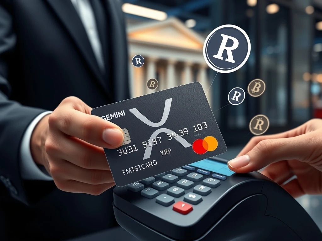 Gemini XRP Mastercard enabling seamless cryptocurrency payments with instant rewards