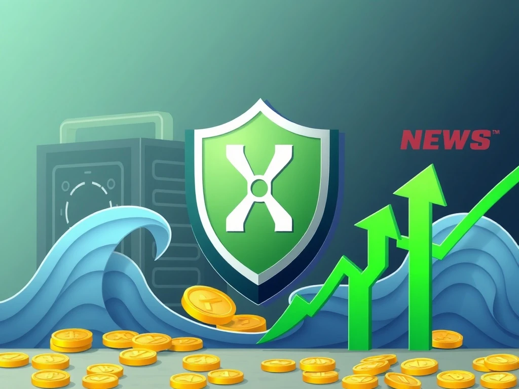 XRP mining contracts protecting investments against market volatility with stable returns