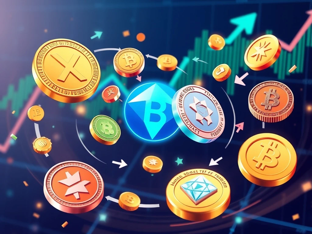 XRP news today showing investor rotation from established cryptocurrencies toward emerging altcoin opportunities