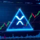 XRP pattern analysis showing symmetrical triangle formation and potential breakout toward $4.50 target