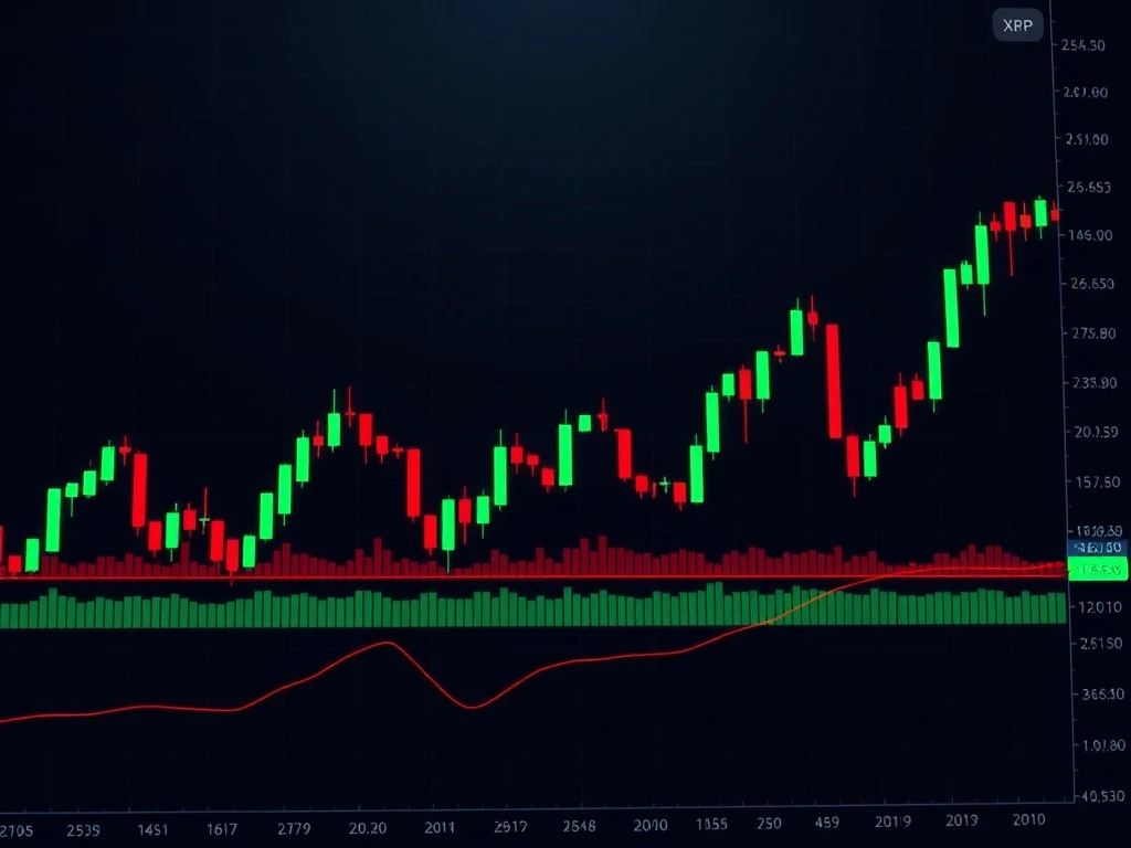XRP price analysis chart showing critical support levels and market trends for cryptocurrency traders
