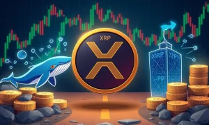 XRP price analysis showing whale accumulation versus institutional selling at critical market crossroads